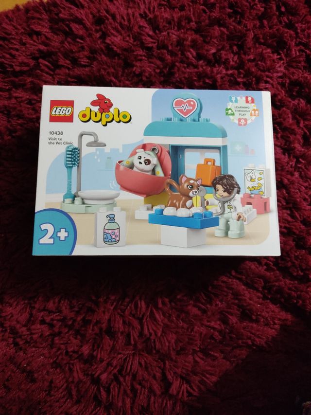 Lego duplo visita clínica veterinaria 