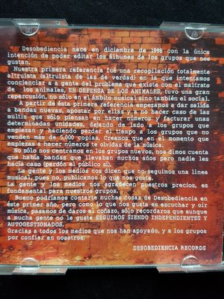 Desobediencia - Se Busca + CD Canto Loco