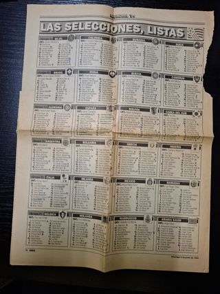 Libro y cuaderno Mundial USA 1994 futbol