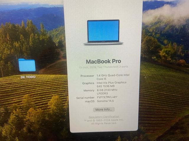 Macbook pro 2019