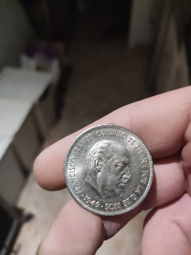 5 Pessetas 19* 50* 1949