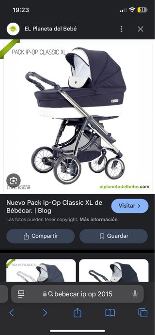 Bebecar hip hop 3 piezas marino