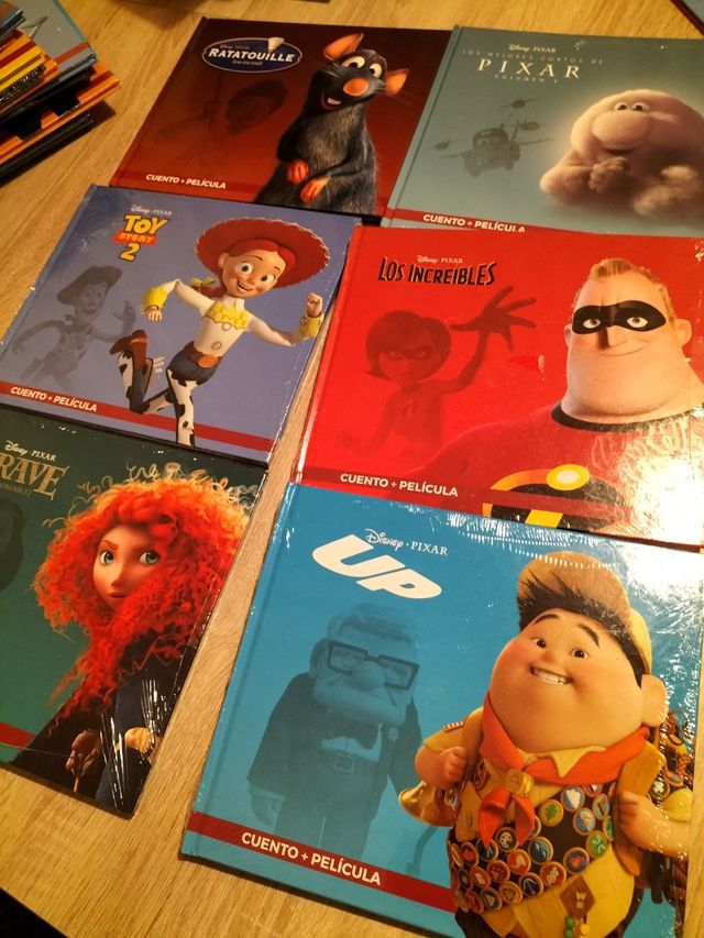 Disney Pixar cuento+DVD