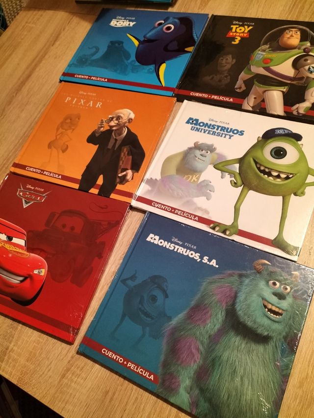 Disney Pixar cuento+DVD
