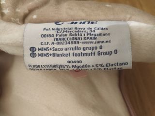 Saco arrullo Jane Grupo 0