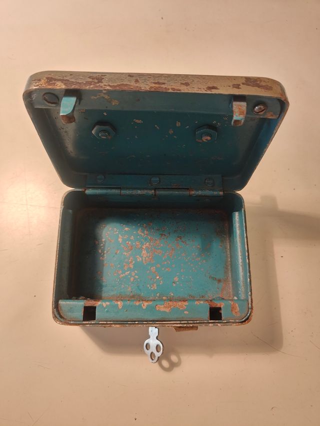 Antigua caja de caudales
