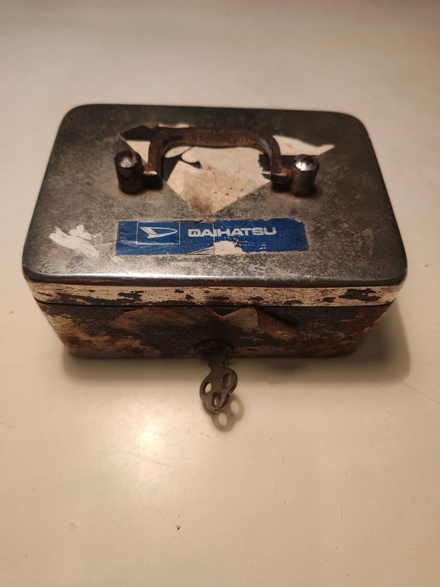 Antigua caja de caudales