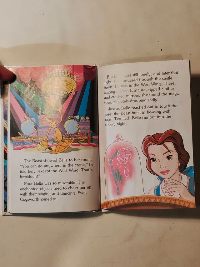 Libro la bella y la bestia en inglés