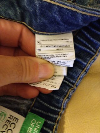 Jeans Benetton ragazzo 10/11 anni