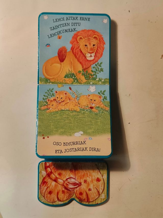 Libro para bebés en euskera