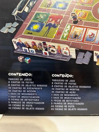 Juego de mesa Atrapa al ladrón - Borrás