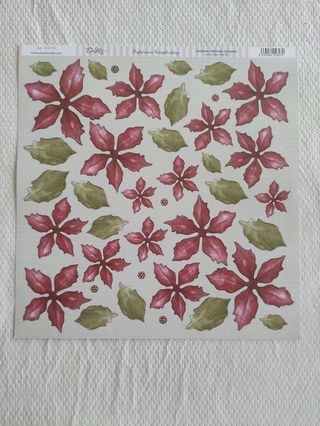 Papel Decorado Scrapbook - Dayka - Natal - 30x30