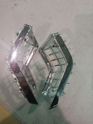 Kit rejillas intermitentes cromado Vespa 200