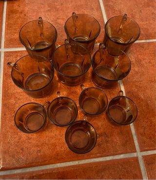 Vajilla duralex antigua piezas sueltas 95€ lote