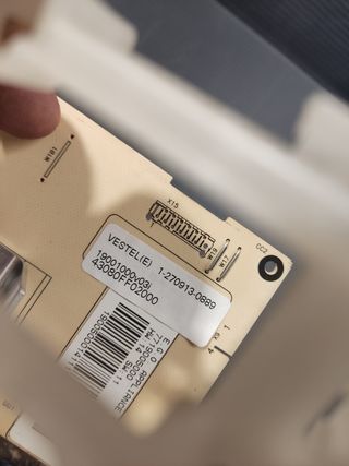 Placa lavadora vestel