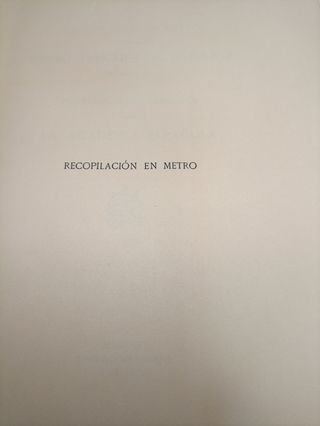 Recopilación en metro