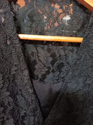 Blusa de encaje