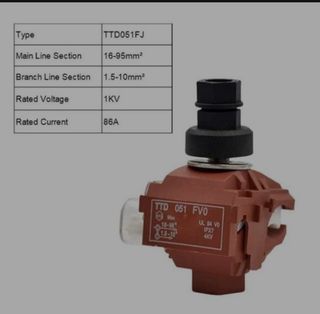 2 Conectores de Perforación Aislamiento