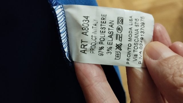 Blazers azul de antelina