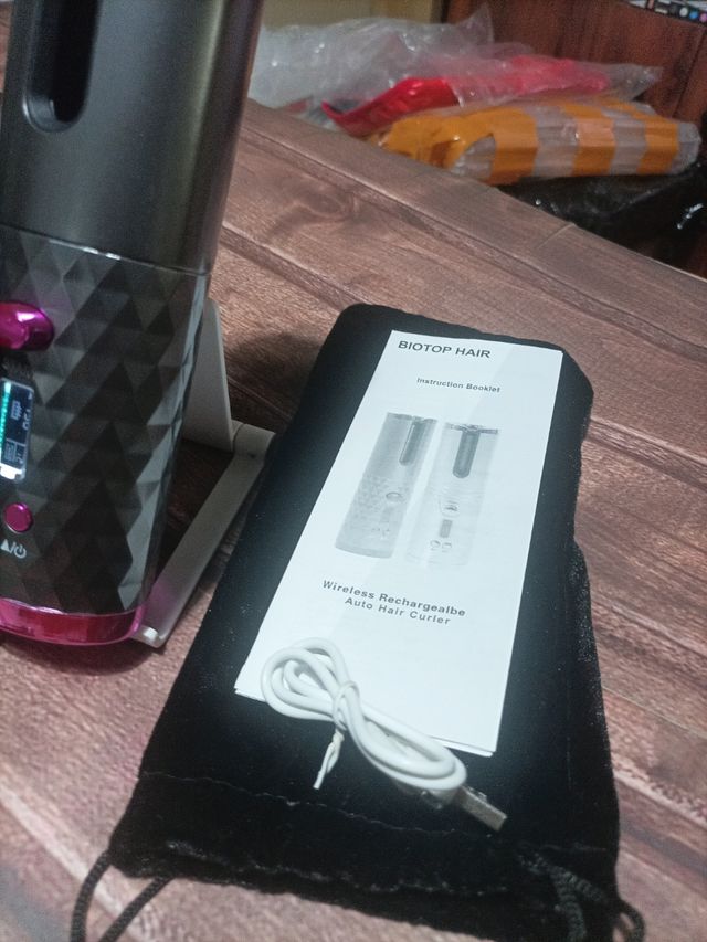 Rizador de Cabello Automático Inalámbrico