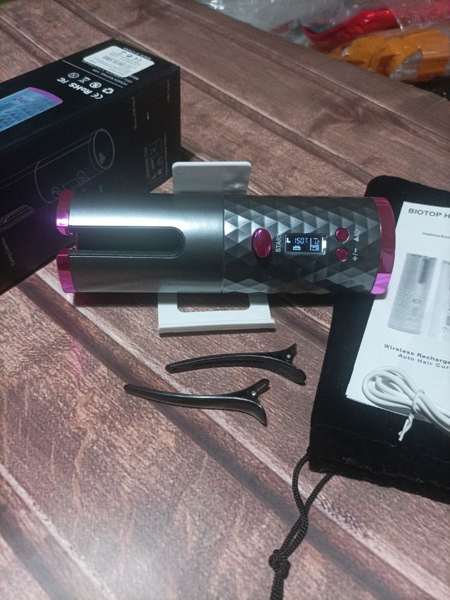 Rizador de Cabello Automático Inalámbrico