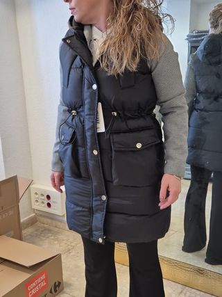 Chaleco pluma mujer. BLACK FRIDAY