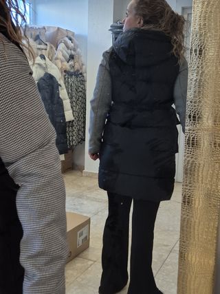 Chaleco pluma mujer. BLACK FRIDAY