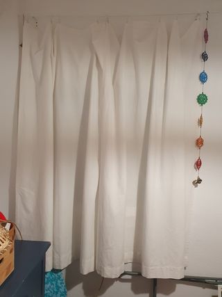 Cortinas blancas