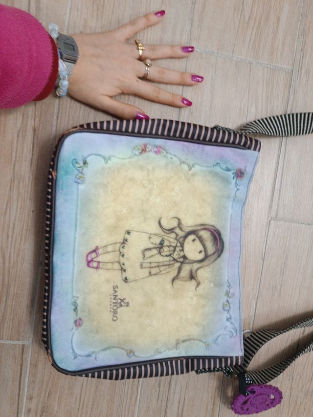 Borsa a tracolla grande Gorjuss