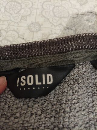 Jersey solid hombre talla S