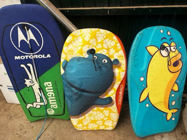 Tablas playa para niños