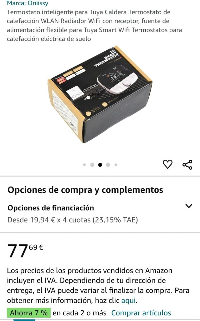 Thermostato inteligente