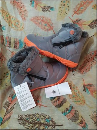Botas de Nieve Niños Invierno Impermeables Nº 36