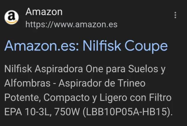 Aspirador nilfisk advance