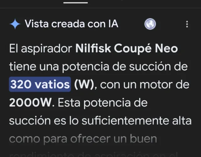 Aspirador nilfisk advance