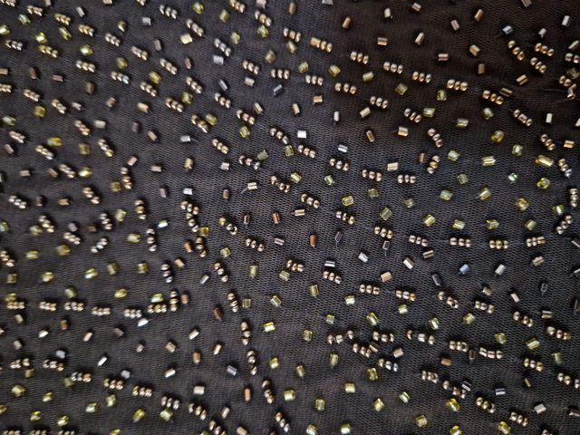 Top con perline Tg L/XL