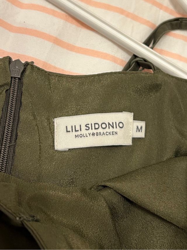 Vestido verde Lili Sidonio