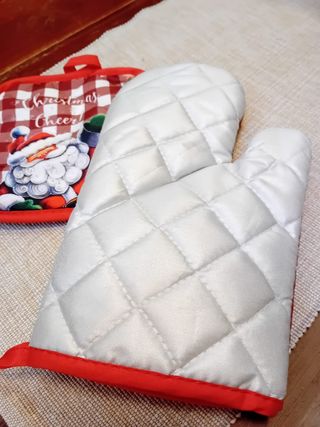 Set di 2 pezzi, per cucina natalizio