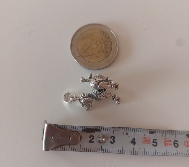 Colgante perrito 🐕 plata de Ley