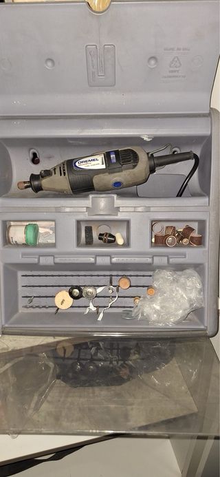 MAQUINA TALLAR CRISTAL MADERA MODELO 395 32mm