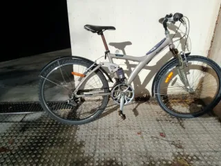 Bicicleta de montaña, 26. B-twin, Amortiguador cen