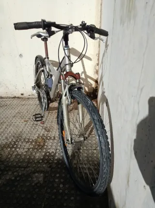 Bicicleta de montaña, 26. B-twin, Amortiguador cen