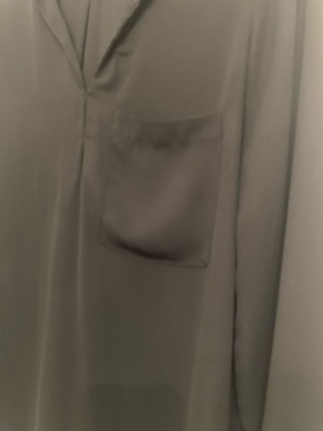 Blusa negra de zara TS