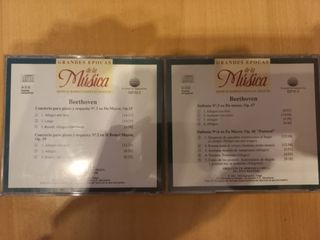 CDs música clásica: Beethoven, Orff, Albinoni