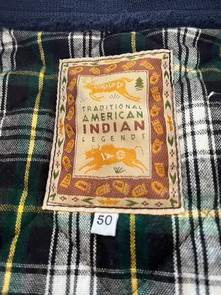 Chaleco acolchado American Indian