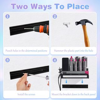 Supporto da parete per Dyson Airwrap