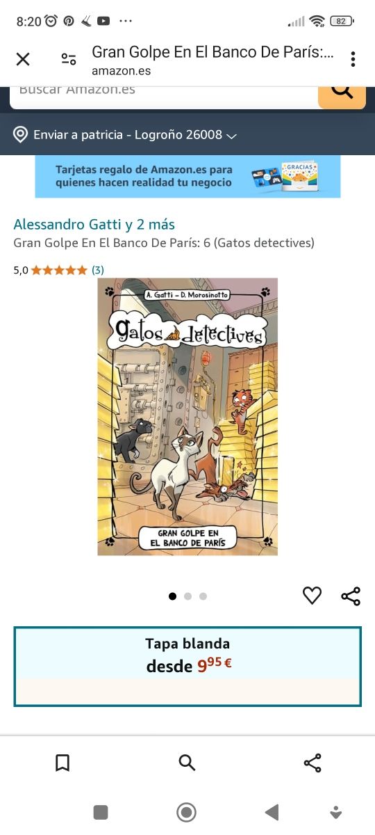 Gatos y detectives. 2 libros de A. Gatti