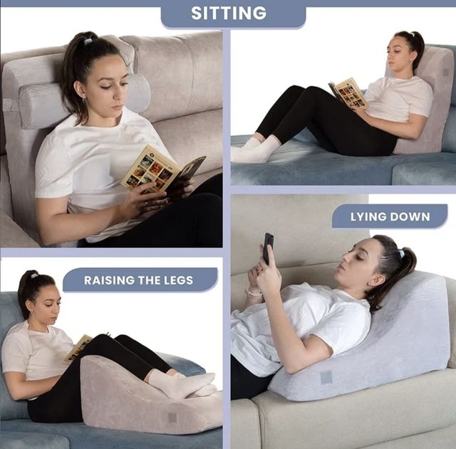 Cojin ergonomico para leer dormir