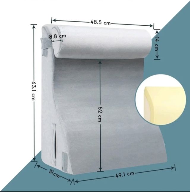 Cojin ergonomico para leer dormir