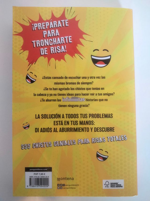 555 chistes geniales para risas totales